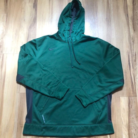 forest green nike hoodie